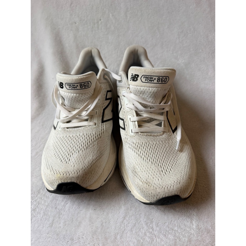 New Balance Fresh Foam X 860v14 Mens 10.5 White Running Shoes Good M860W14